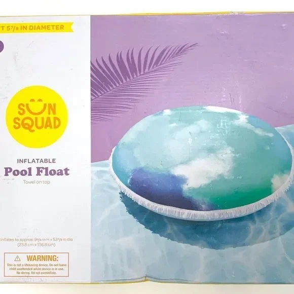 Sun Squad Other Sun Squad Inflatable Round Ft 78 In